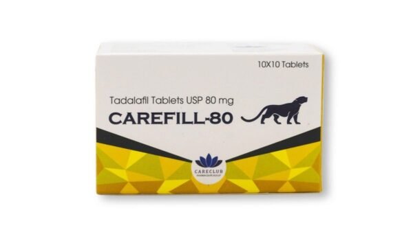 CAREFILL - 80mg Tadanafil 10tab blister - Image 2